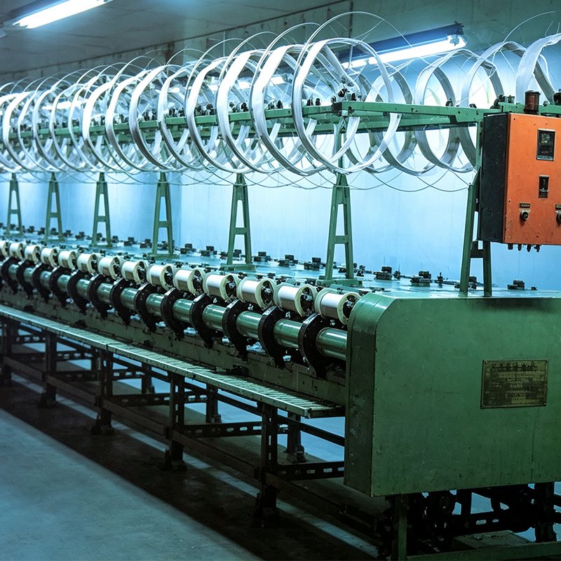 Axial Yarn Winding Machine